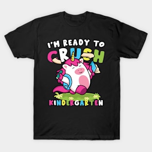 Back To School I'm Ready To Crush Kindergarten T-Shirt